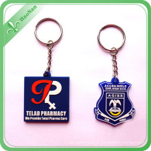 Benutzerdefinierte kleine Souvenirs PVC Material Mini Keychain